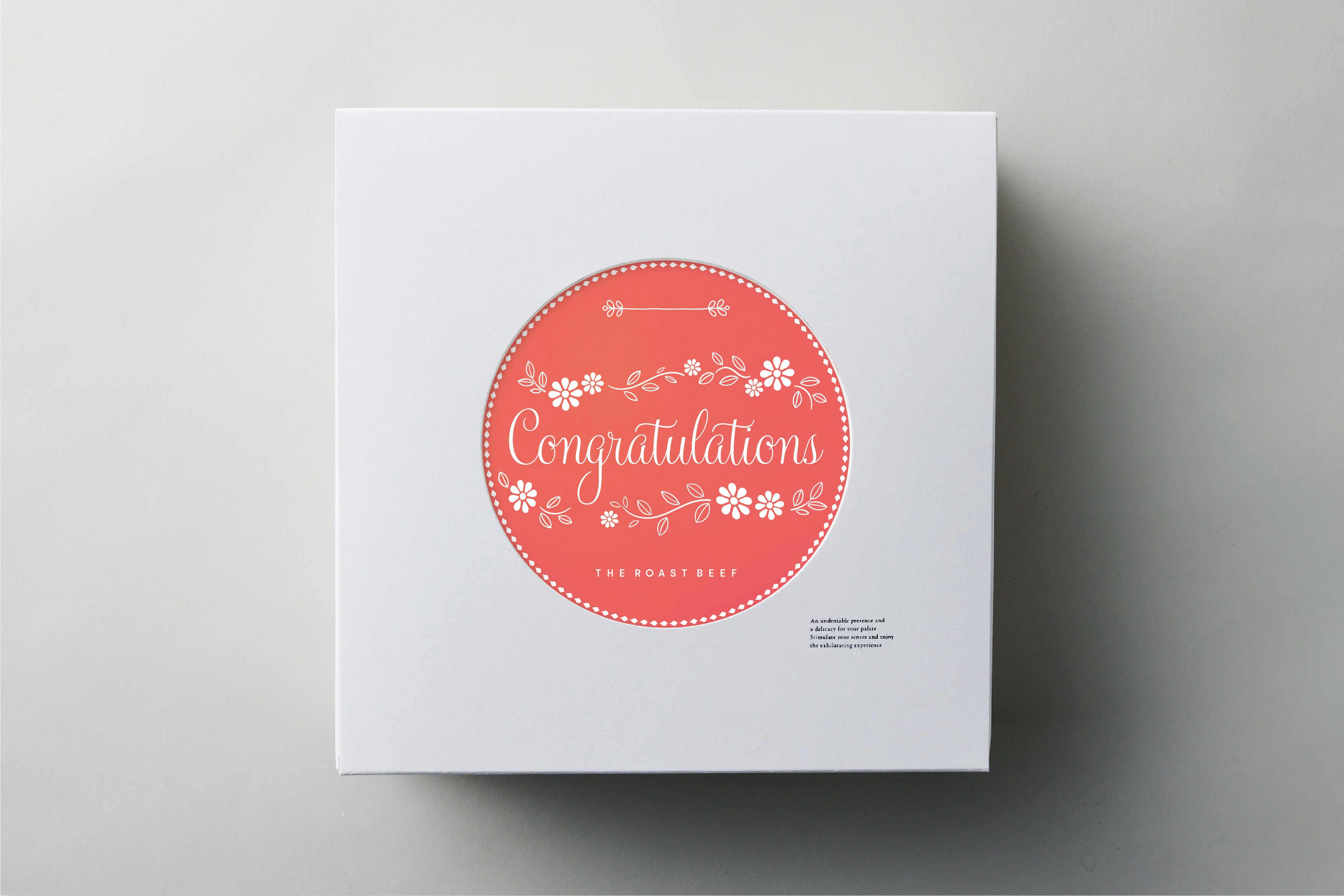 THE ROAST BEEFのギフトサービス(6種類のメッセージカード)